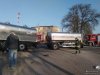 Wypadek samochodu ciężarowego z pojazdem dostawczym na skrzyżowaniu dróg w miejscowości Krzynowłoga Mała. 7.04.2020r.